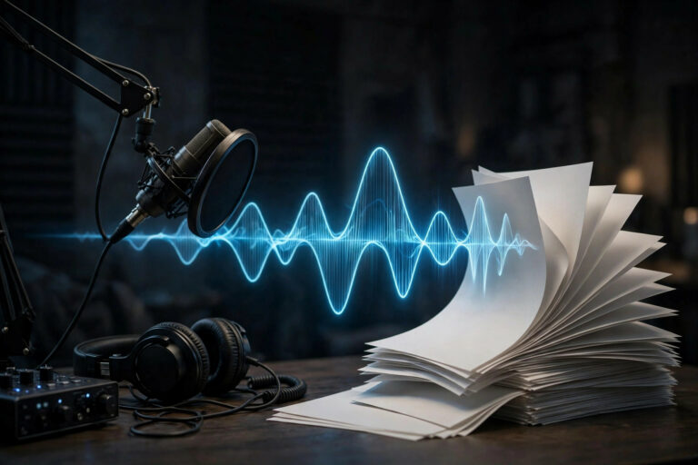 Podcast transcript generator free online
