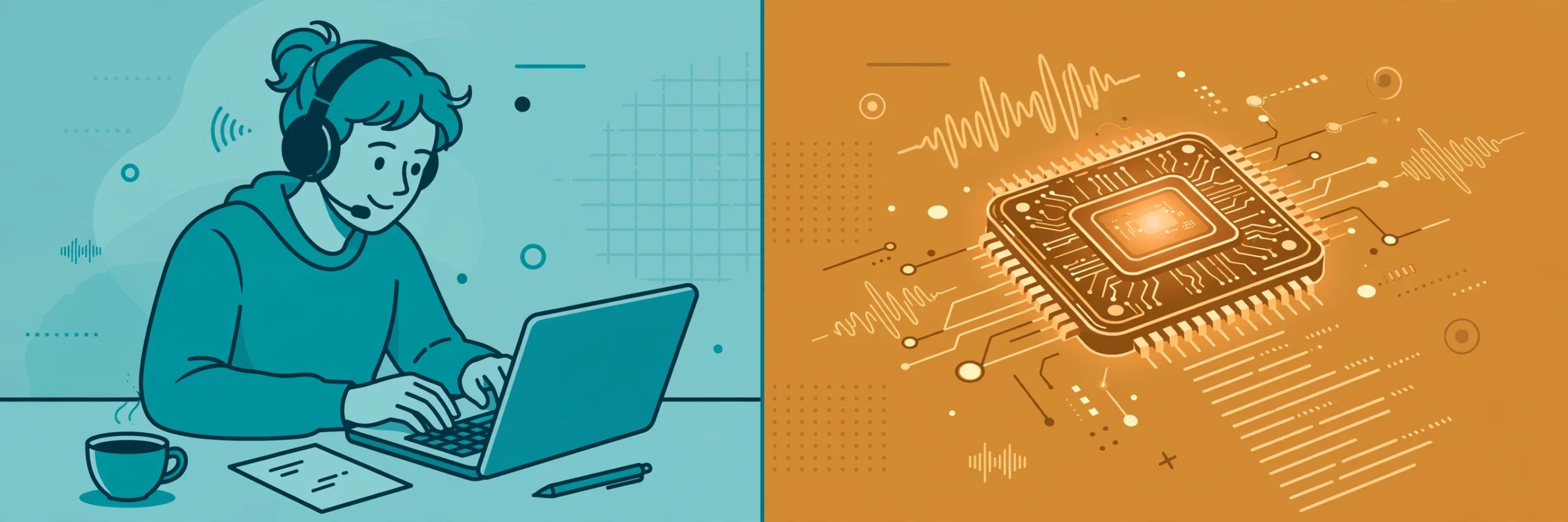 Rev vs Trint comparison: human transcriptionist versus AI transcription software