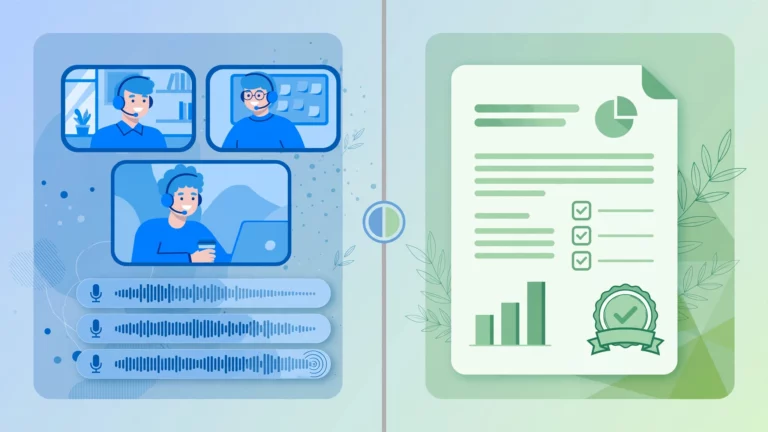 Otter.ai vs Rev comparison showing side-by-side features of both transcription services